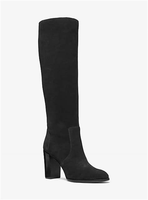 michael kors suede boots macys|Michael Kors luella suede boots.